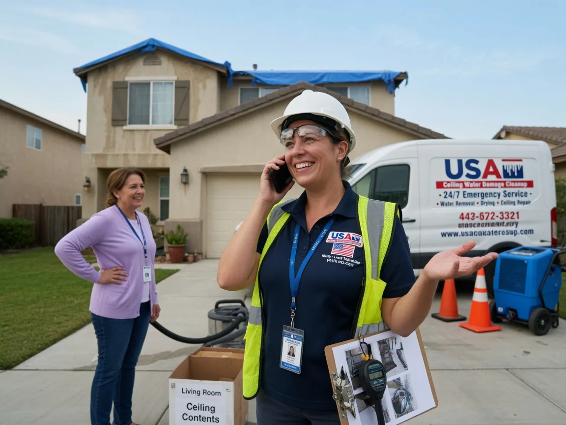 Ceiling Water Damage Restoration El Portal, CA FAQs